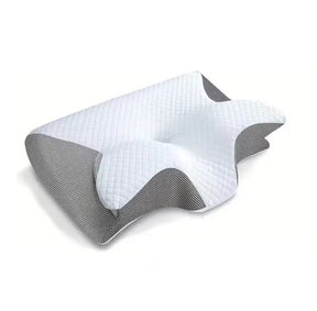 FlexiPulse™ Butterfly Memory Foam Neck Pillow – Orthopedic Cervical Sleep Support